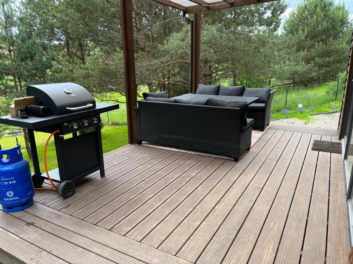 Cosy Cabin - Domek Na Kaszubach Z Sauna, Balia I Basenem Stara Sikorska Huta Bagian luar foto